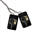 Kurt Cobain - Dogtag - Dark with blue swirls (Kurt Cobain)