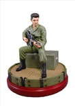 Elvis In The Army Statue (Elvis Presely)