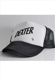 Black Slant Logo Trucker Hat (Dexter)