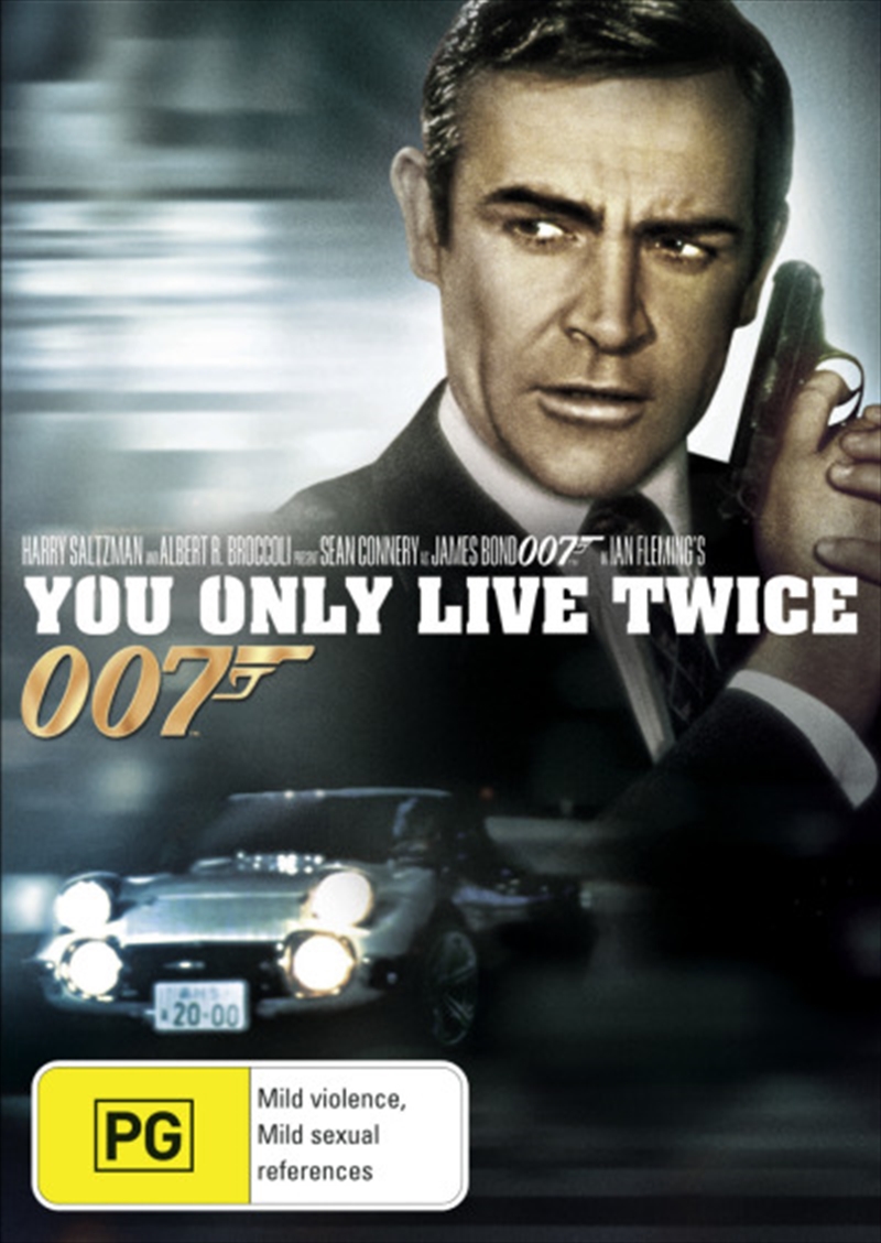 You Only Live Twice (007) Action, DVD | Sanity