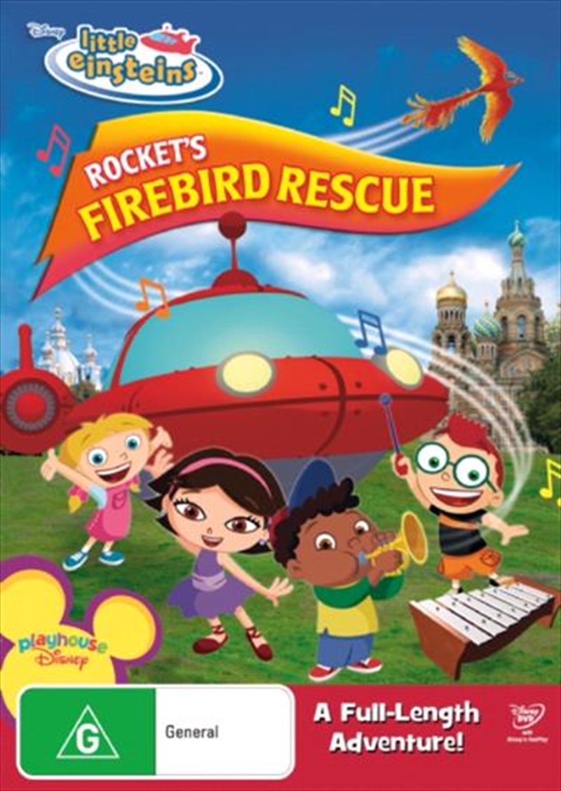 Little Einsteins Rockets Firebird Rescue Disney Dvd Sanity