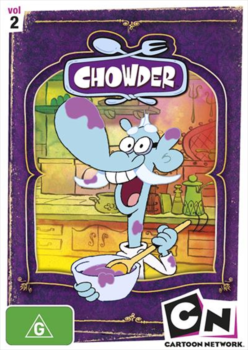 Chowder Vol 02 Animated, DVD Sanity