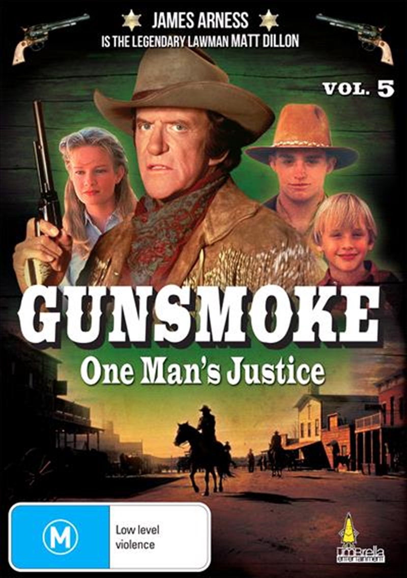 Gunsmoke - One Man's Justice Western, DVD | Sanity
