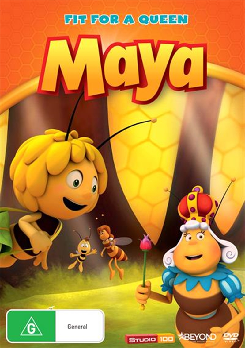 Maya The Bee - Fit For A Queen Animated, DVD | Sanity