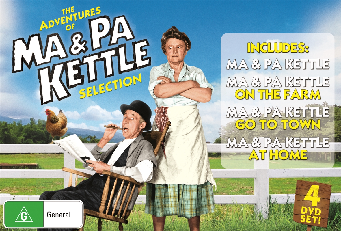 Ma & Pa Kettle Collection Comedy, DVD Sanity