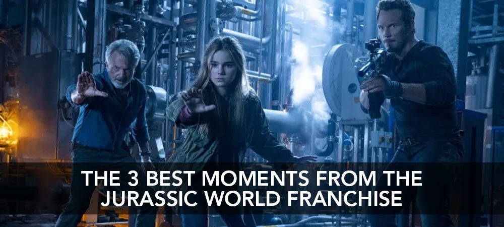 The 3 Best moments in the Jurassic World Franchise! 