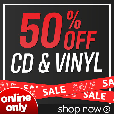 Shop 50% off CD & Vinyl