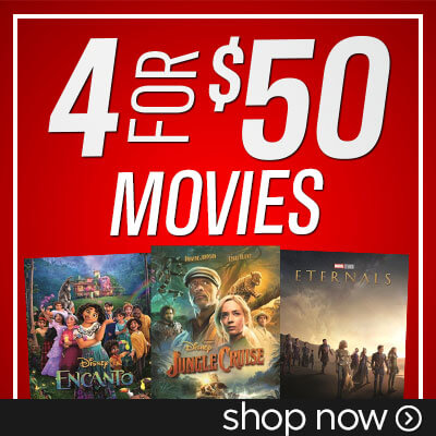 Buy 4 Movies on DVD & Blu-ray for $50