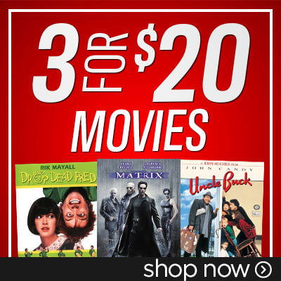 Buy 3 Classic Movies for only $20