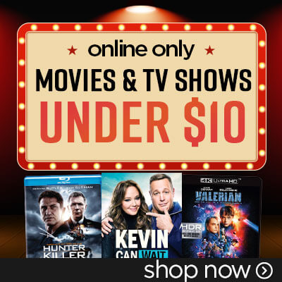Buy Movies & TV Shows Under $10