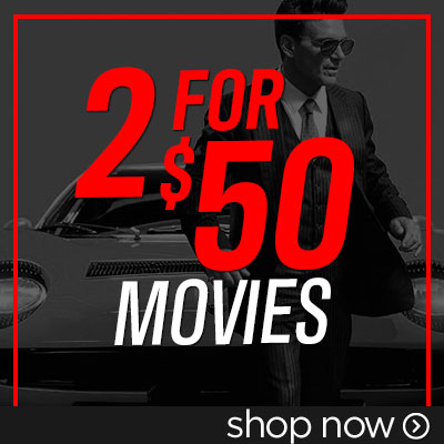 Buy New Movies at only 2 for $50!