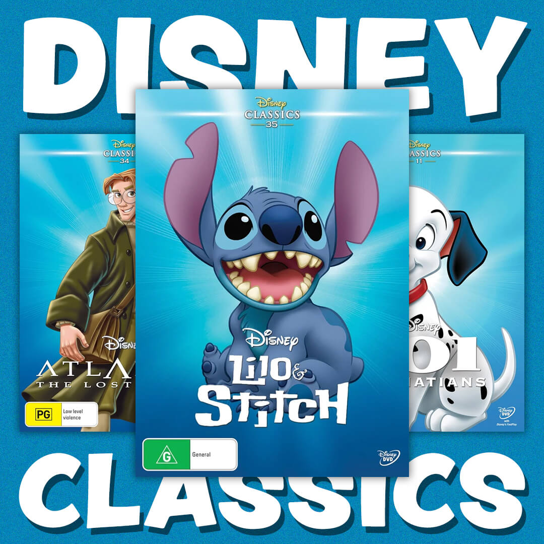 For 100 years, Disney has been inspiring imagination and bringing joy to people of all ages. Shop The Disney Classics Movie DVD & Blu-ray Here.