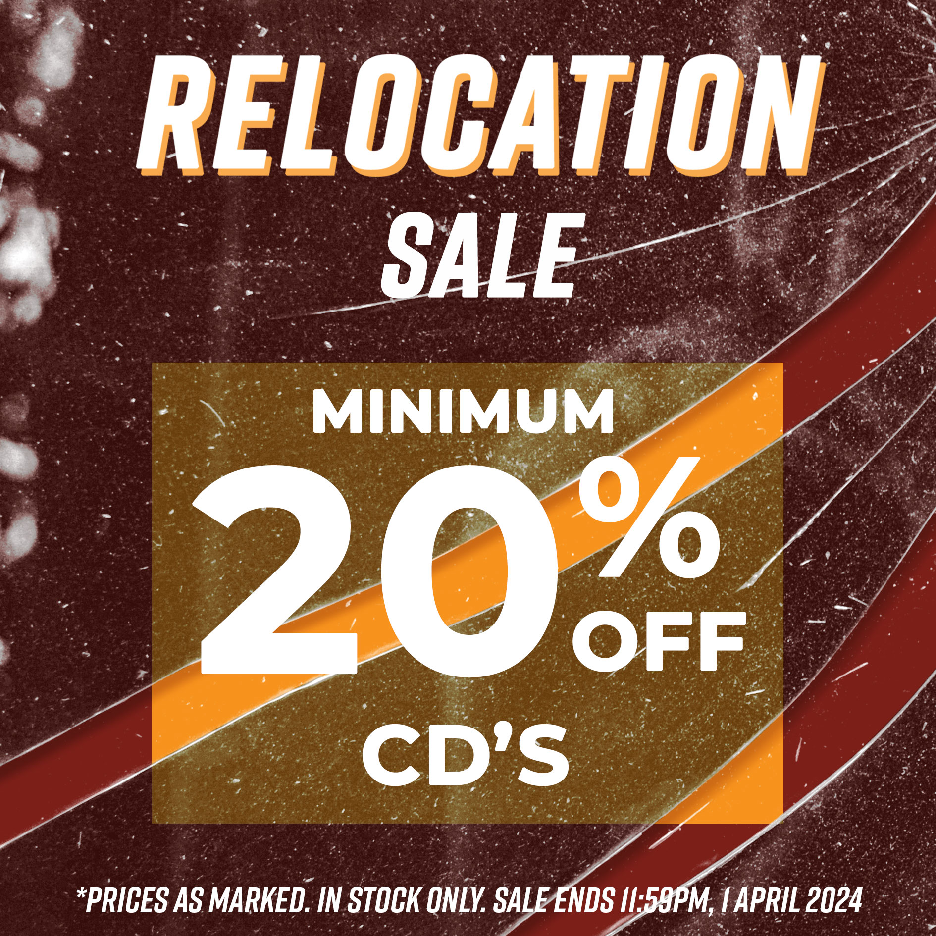 Buy CD Now - Minimum 20% Off