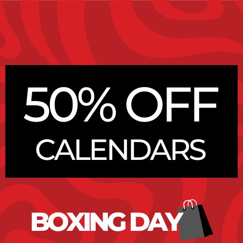 Shop Now & Save 50% On In Stock Calendars