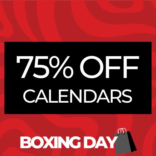 75% Off All In Stock Calendars