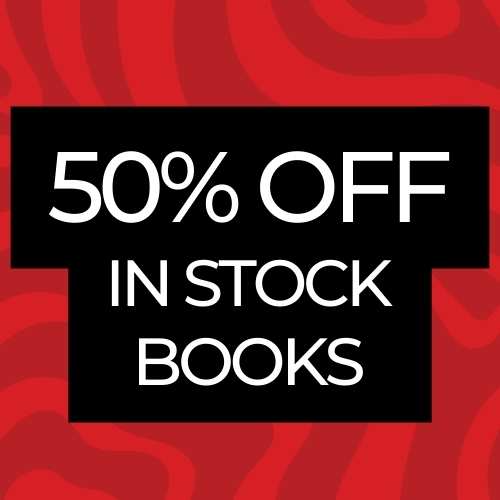 50% Off All In Stock Books
