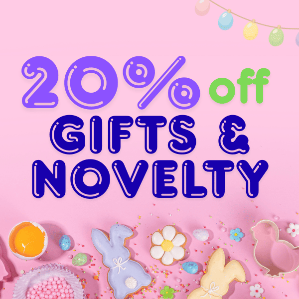 Shop Now & Save 20% on Gifts & Novelty
