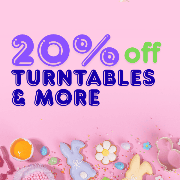 Save 20% On Turntbales & More