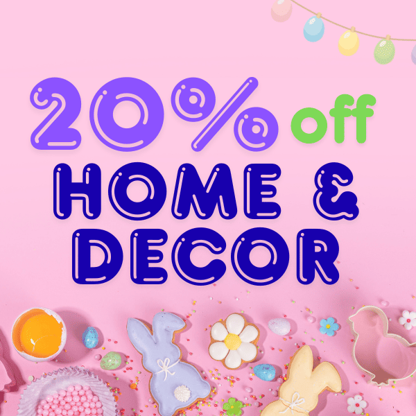 Shop Now & Save 20% On Home & Decor