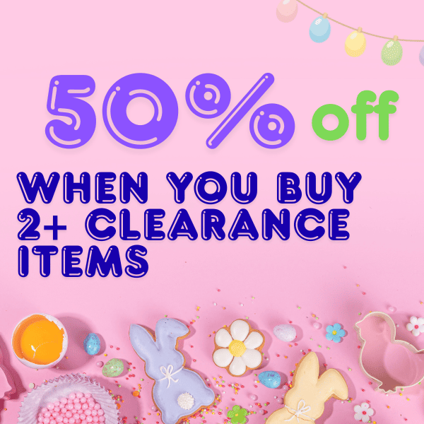 Buy 2 & Save 50% on a Huge Range of Clearance