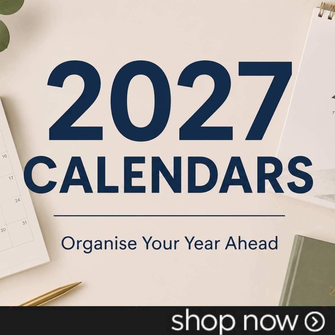 Pre-Order The Latest & Most Popular Calendars and Planners for 2027