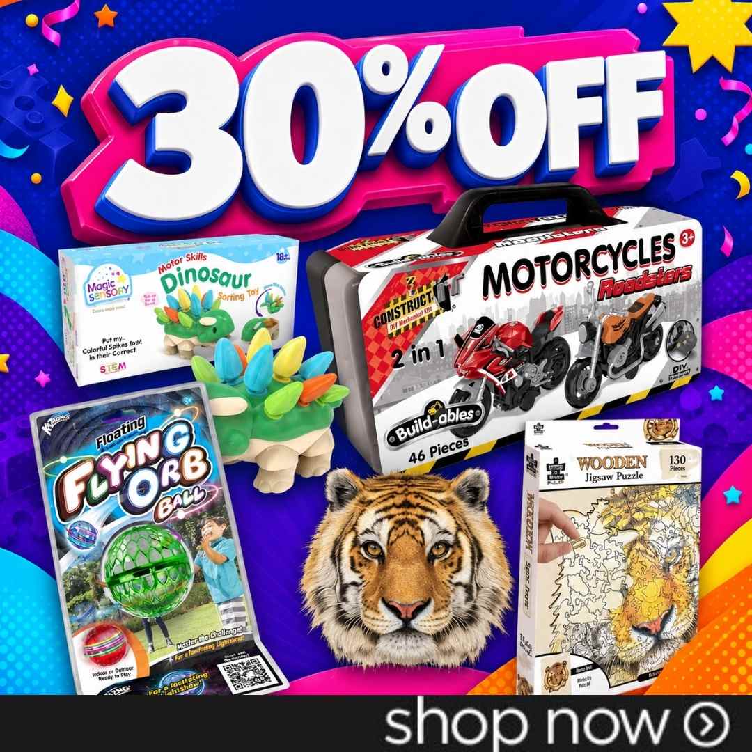 30% Off Books & Puzzles - Buy Now!