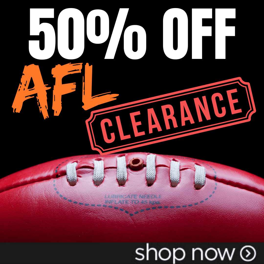 50% AFL Clearance Sale