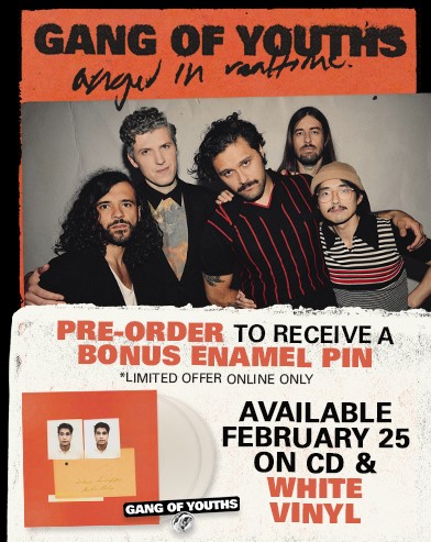 Pre-order angel in realtime. by Gang Of Youths