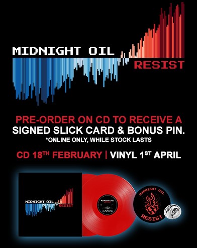 Pre-order Resist by Midnight Oil on CD & Vinyl