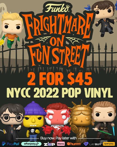 Shop NYCC 2022 Exclusive Pop Vinyl