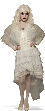 Buy Witch Capelet White - Size Std