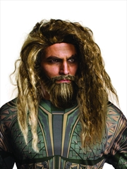 Buy Aquaman Beard & Wig Set -  Adult