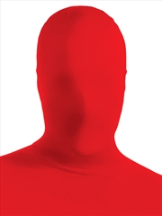 Buy 2Nd Skin Face Mask Red - Adult