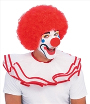 Buy Afro Red Wig - Adult