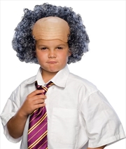 Buy Bald Wig With Grey Curly Sides - Child