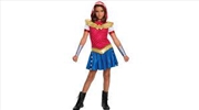 Buy Wonder Woman Dcshg Hoodie Costume - 6-8 Yrs