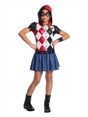 Buy Harley Quinn Dcshg Hoodie Costume - 6-8 Yrs