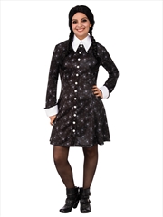Buy Wednesday Addams Costume - Size L