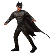 Buy Batman 'The Batman' Deluxe Costume - Size Std