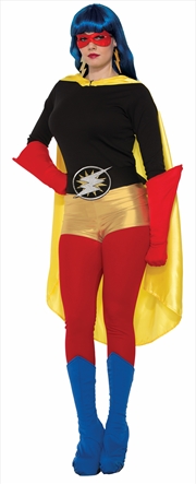 Buy Hero Boot Tops - Blue - Adult