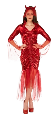 Buy Red Devil Bride Costume - Size Std