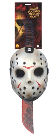 Buy Jason Mask & Machete Set