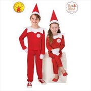 Buy Elf On The Shelf Costume - Size 3-5 Yrs