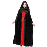 Buy Cloak - Velvet Hooded Adult Cloak - Osfa