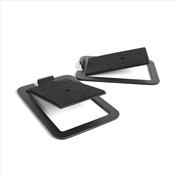 Buy Kanto S4 Angled Desktop Speaker Stands for Midsize Speakers - Pair, Black