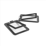 Buy Kanto S2 Angled Desktop Speaker Stands for Small Speakers - Pair, Black