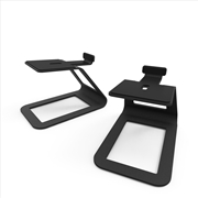 Buy Kanto SE4 Elevated Desktop Speaker Stands for Midsize Speakers - Pair, Black