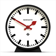 Buy Newgate Railway Mantel Clock Cave Black