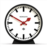 Buy Newgate Railway Mantel Clock Cave Black