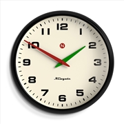 Buy Newgate Superstore Wall Clock Alpha Dial Black